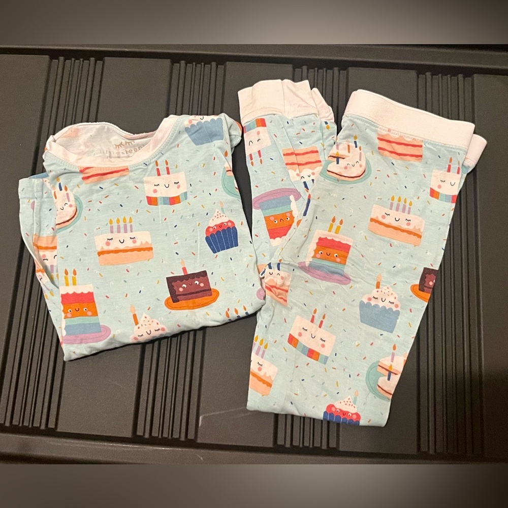 Little Sleepies Birthday Cakes Pajamas - 4T